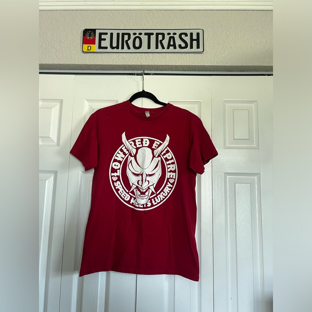 Red lowered Empire Graphic Tee M